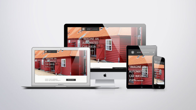 area9 Learning Business Website Development Screenshot