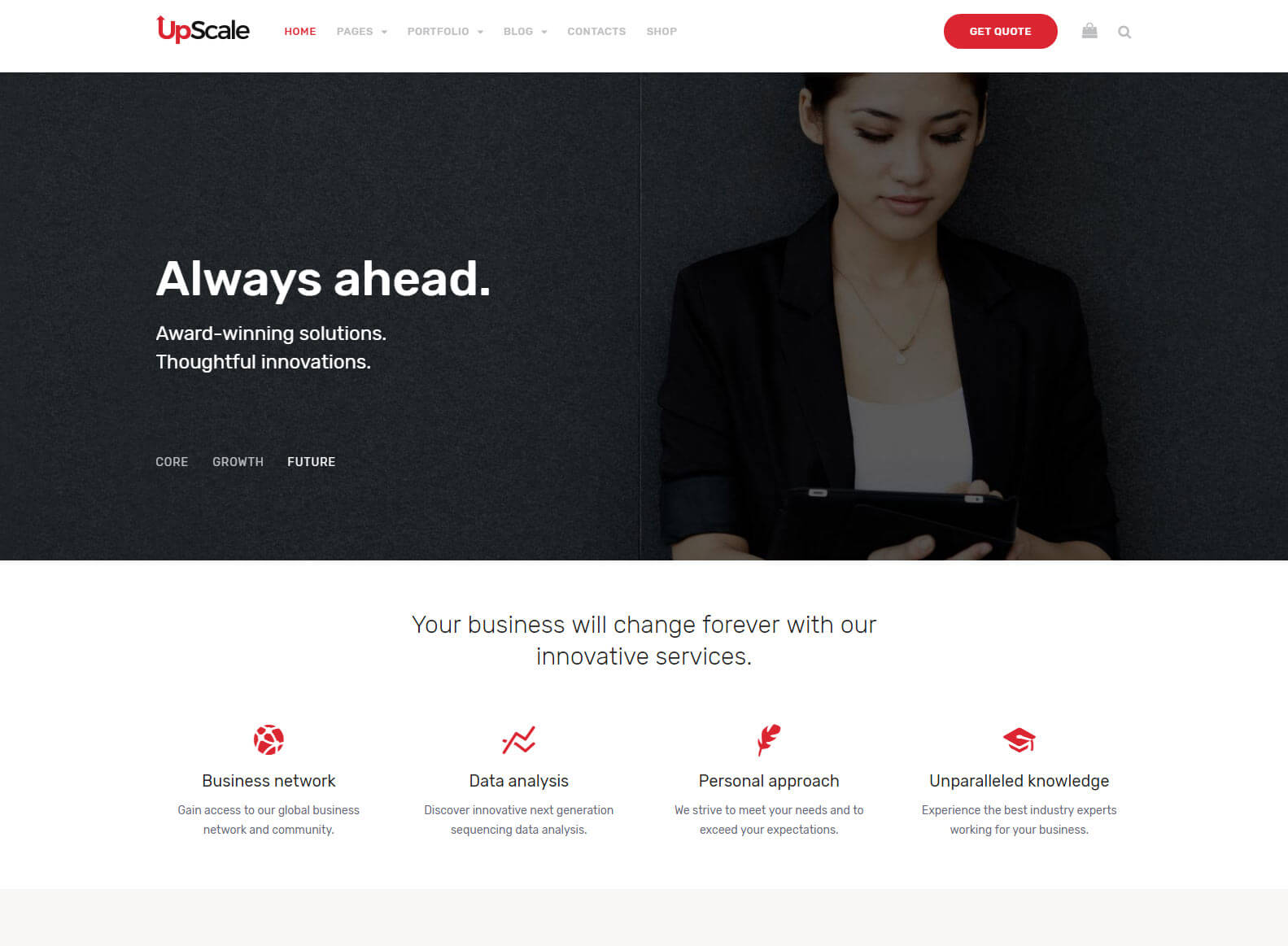 Multi purpose Corporate WordPress Themes of 2018